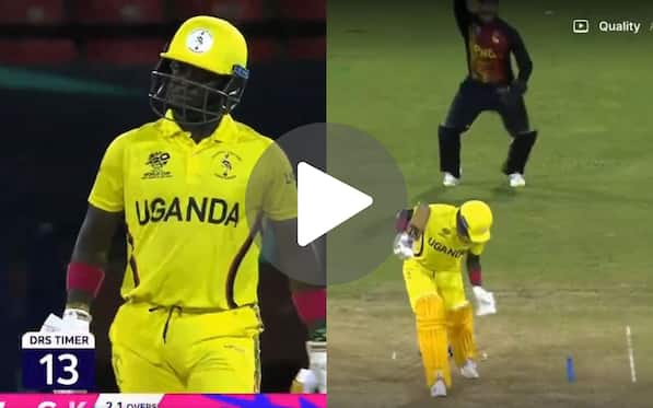 [Watch] Alei Nao Does A Mohammed Shami Outfoxes Ssesazi With An Inswinger